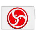 BDSM Symbol Red cards