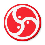 BDSM Symbol Red Refrigerator Magnets