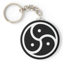 BDSM Triskellion symbol Key Chains