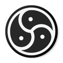 BDSM Triskellion symbol Magnet