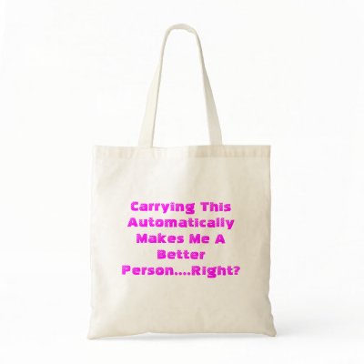 Be a Better Person Reusable Grocery Bag