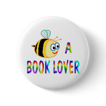 Be a Book Lover Pinback Buttons