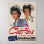 Be a Cadet Nurse Posters