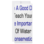Be A Good Dad And Teach Your Kids The Importance O rack cards