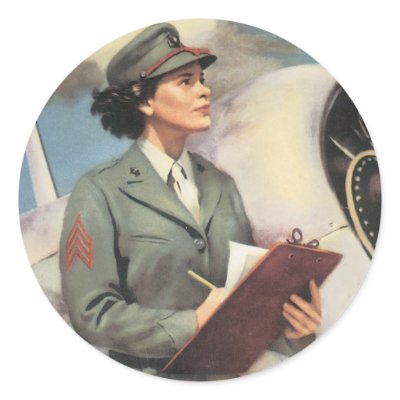 "Be A Marine" Recruiting Poster Image Round Sticker by RetroCommunications