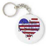 Be A Patriot Buy Stuff Made In USA Key Chain