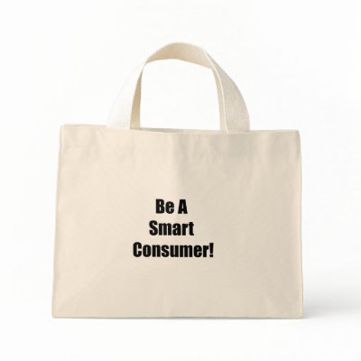 Be A Smart Consumer Tote Bag by cvetanski