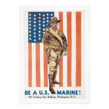 Be a US ******! Vintage War recruitment poster Personalized Invitations