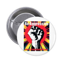 be agressive commie button