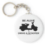 Be Alive Drive A Scooter (Scooter Silhouette)
