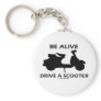 Be Alive Drive A Scooter (Scooter Silhouette)