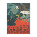"Be an American Eagle" RESTORED Army Air Poster