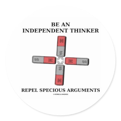 Be An Independent Thinker Repel Specious Arguments by wordsunwords