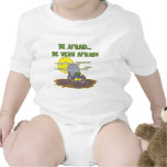 Be Araid Of Zombies T-shirts