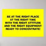 Be "Attitudes"