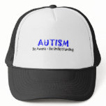 Be Aware Be Understanding (Blue) Mesh Hats