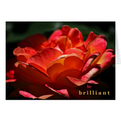 Be brilliant card by iwandres