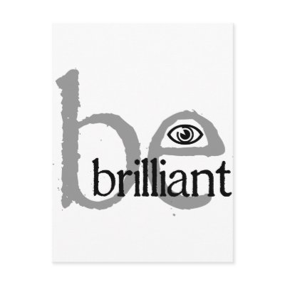 be_brilliant_eye_millesime postcards by 2BeBrilliant