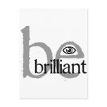 be_brilliant_eye_millesime postcards