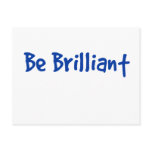 be brilliant t-shirt, apparel, and accessories postcards