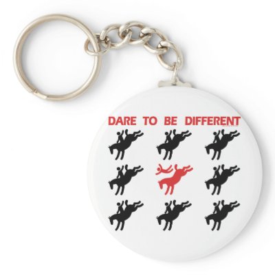 Be Different - Funny Horse Saying by dahorsegifts
