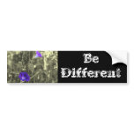 Be Different Inspirational Bumper Sticker bumper stickers