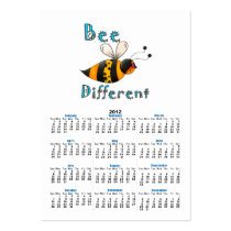 Be Different Spotted Bumble Bee Business Card Templates
