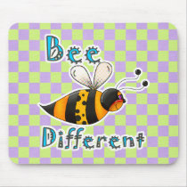 Be Different Spotted Bumble Bee Mouse Mat