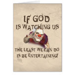 Be Entertaining Card