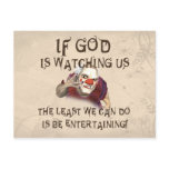 Be Entertaining Postcards