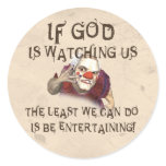 Be Entertaining Sticker
