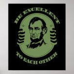 Be Excellent Poster
