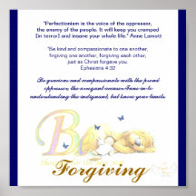 Be Forgiving-Customise Print
