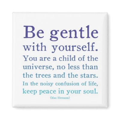Be Gentle Fridge Magnets by CaringHearts