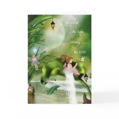 Be Good Be Safe Be You Greeting Cards by MorningDew