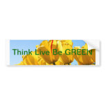 Be Green Bumper Stickers