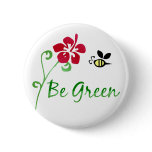 Be Green Button