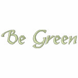 Be Green embroidered shirts