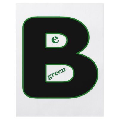 Be Green Personalized Flyer by upnorthpw