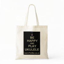 Be Happy and Play Ukulele bags