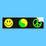 Be Happy Bumper Sticker