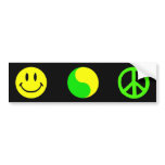 Be Happy Bumper Sticker