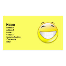 Be Happy Business Card