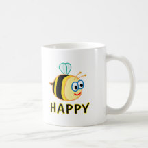 Be Happy Coffee Mug