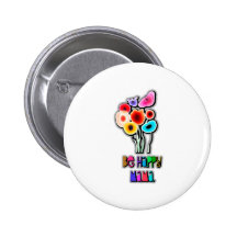 be happy mama buttons