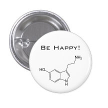 Be Happy! Serotonin Button