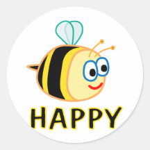 Be Happy Stickers