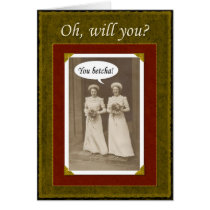 Be in my wedding - you Betcha?