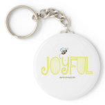 Be Joyful - A Positive Word Key Chain
