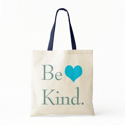 Be Kind Heart Bags by wingedturtle